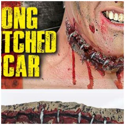 make up party rana zaszyte rozciecie widmann