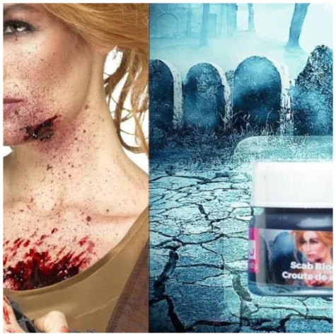 make up party strupy krwi smiffys