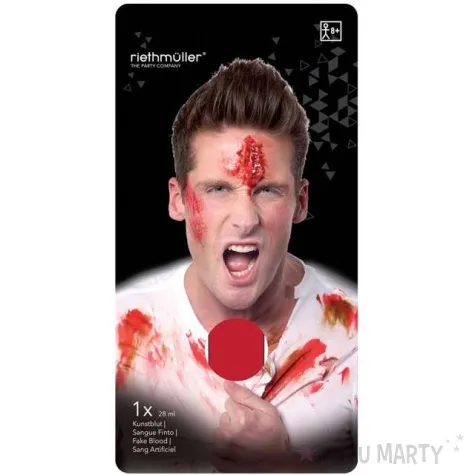 make up party sztuczna krew czerwona amscan 28 ml
