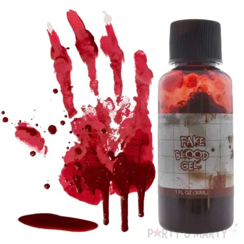 make up party sztuczna krew czerwony funny fashion 30 ml