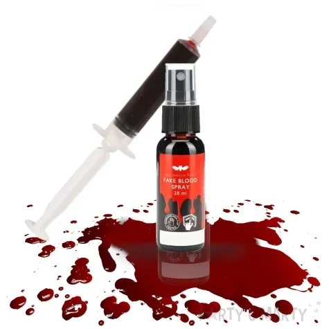 make up party sztuczna krew spray partydeco 30 ml