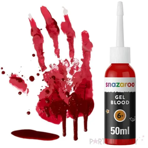 make up party sztuczna krew zel snazaroo 50 g