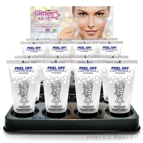 make up party zmywacz do kleju do makijazu paint glow 12 ml