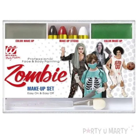 make up party zombie widmann