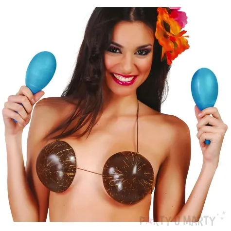 marakasy aloha niebieski guirca 18 cm 2 szt