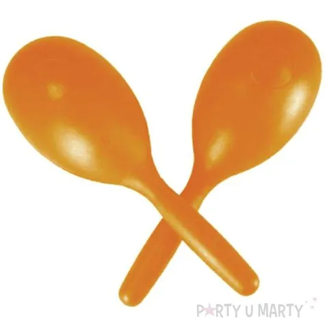 marakasy aloha pomaranczowy guirca 18 cm 2 szt