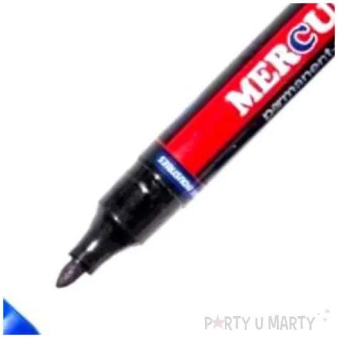 marker mercury 70 niebieski permanentny okragly