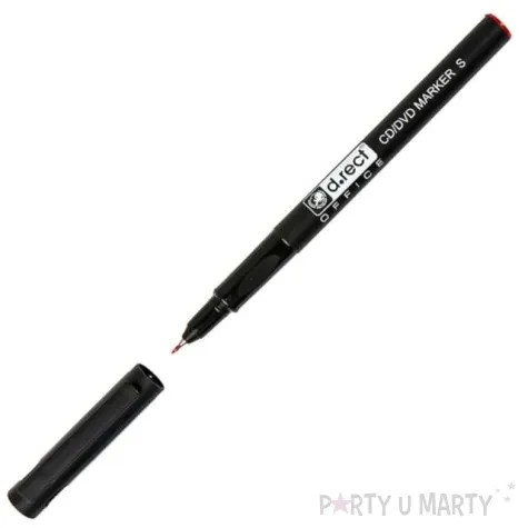 marker permanentny lantu cd dvd czerwony d rect 0 4 0 5 mm