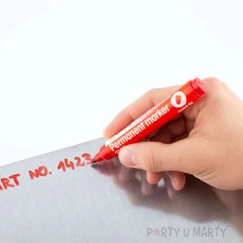 marker permanentny okragly 2160 czerwony d rect 1 3 mm