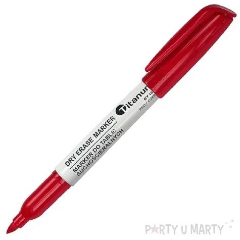 marker suchoscieralny okragly czerwony titanum 2 mm
