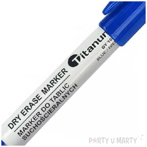 marker suchoscieralny okragly niebieski titanum 2 mm