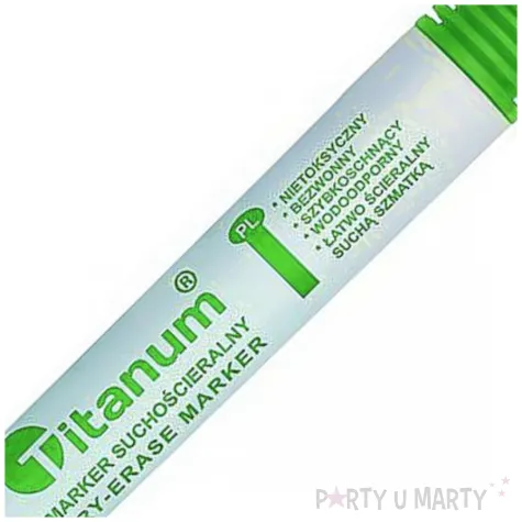 marker suchoscieralny okragly zielony titanum 3 mm