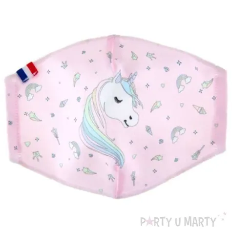 maseczka dla dzieci jednorozec santex