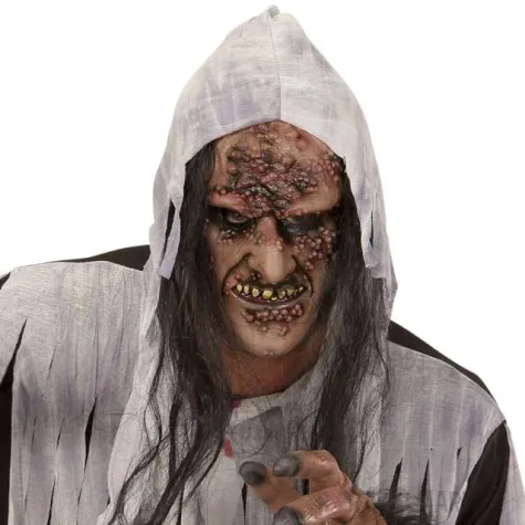 maska babcia zombie lateksowa widmann