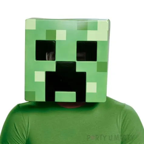 maska creeper minecraft zielony disguise