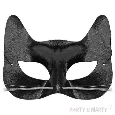 maska czarny kot widmann
