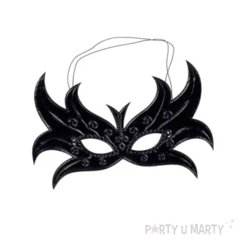 maska czarny motyl carnival toys rozm uniw