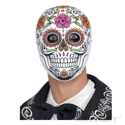 maska czaszka dia de los muertos smiffys