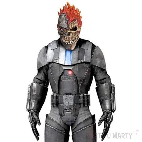 maska czaszka robot lateksowa widmann