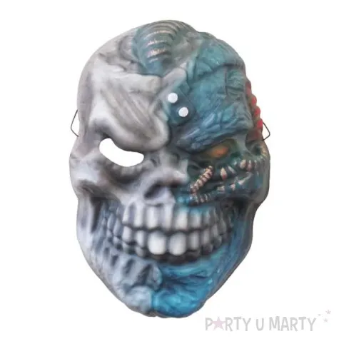 maska czaszka wojownika pianka 3d