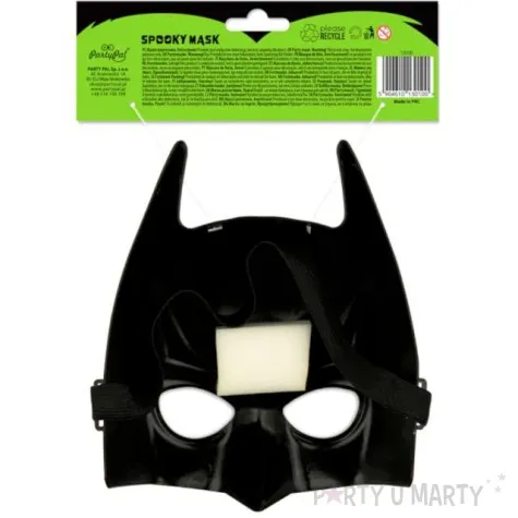 maska czlowiek nietoperz czarny partypal
