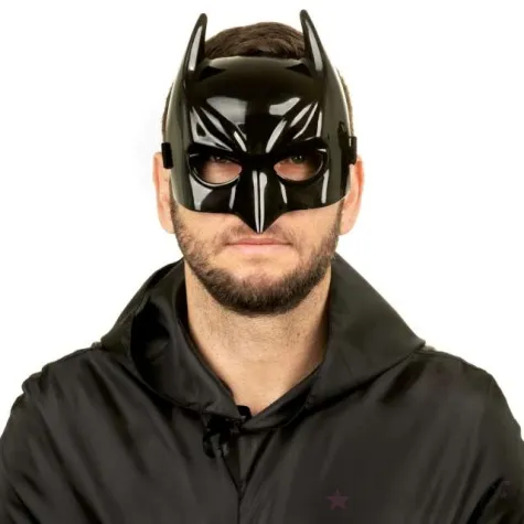maska czlowiek nietoperz czarny partypal