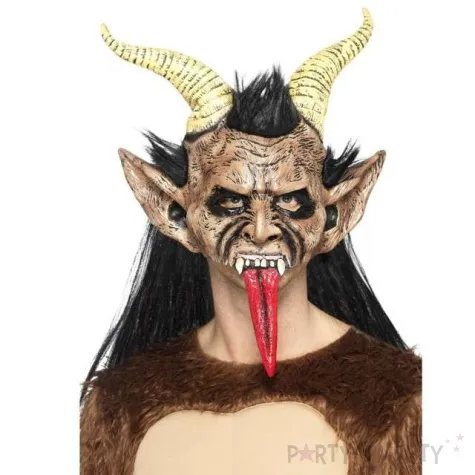 maska demon lateksowa smiffys