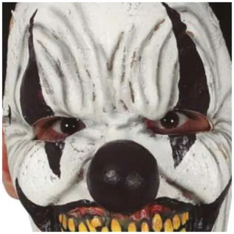 maska demoniczny klaun lateksowa guirca