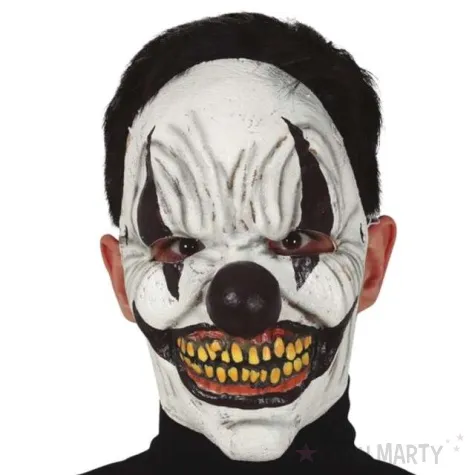 maska demoniczny klaun lateksowa guirca