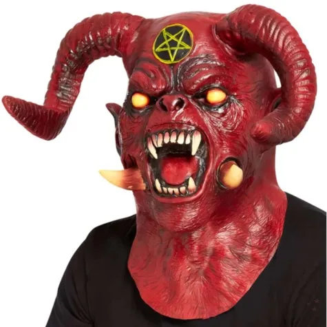 maska diabel balrog lateksowa smiffys