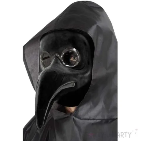 maska doktor plagi czarna smiffys