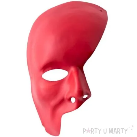 maska fantom z opery czerwony carnival toys