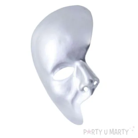 maska fantom z opery srebrny carnival toys