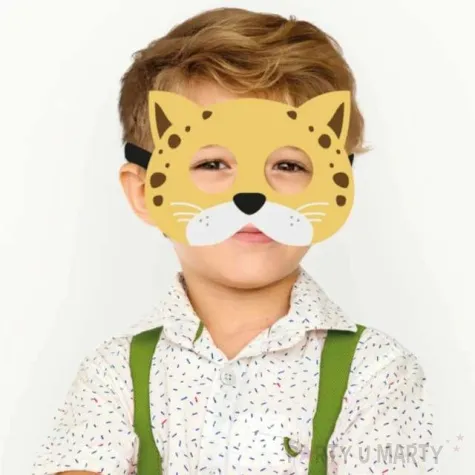 maska gepard filcowa partypal