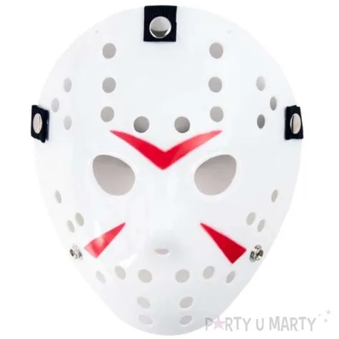 maska jason piatek 13 biala partypal