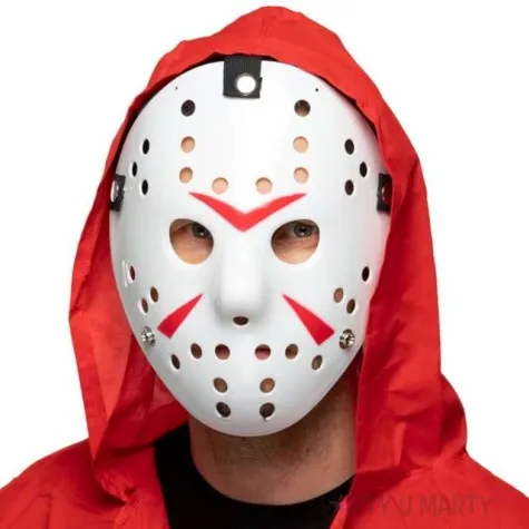 maska jason piatek 13 biala partypal
