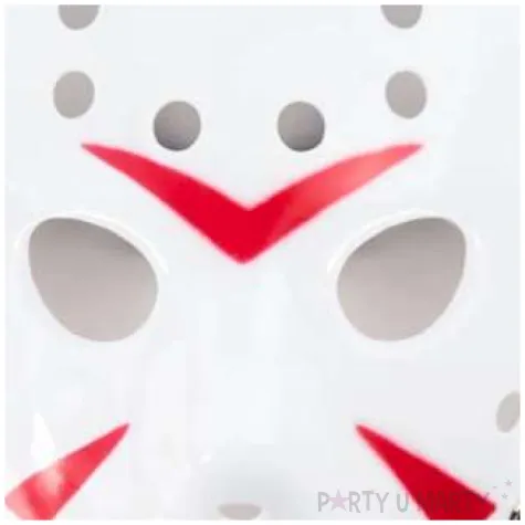 maska jason piatek 13 biala partypal