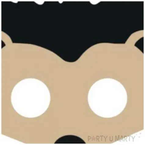 maska jez filcowa partypal