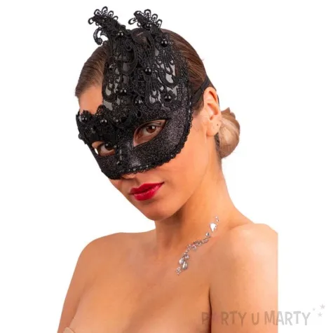 maska karnawalowa wenecka koronkowa carnival toys