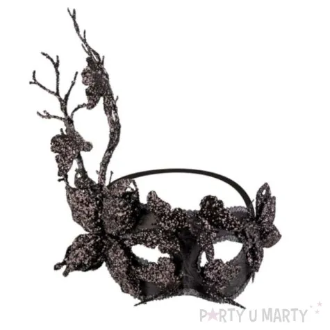 maska karnawalowa wenecka motyle na galezi carnival toys