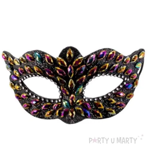 maska karnawalowa wenecka z dzetami carnival toys