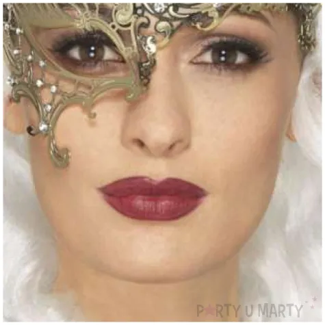 maska karnawalowa wenecka zloty filigran damska smiffys