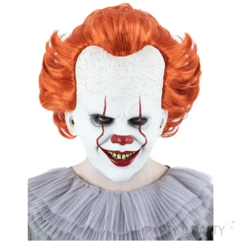 maska klaun pennywise lateksowa smiffys