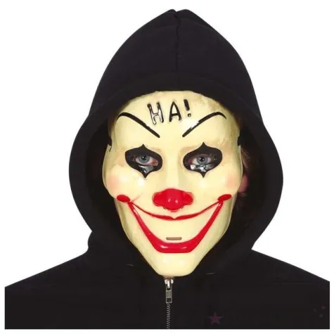 maska klaun usmiech smierci plastikowa guirca