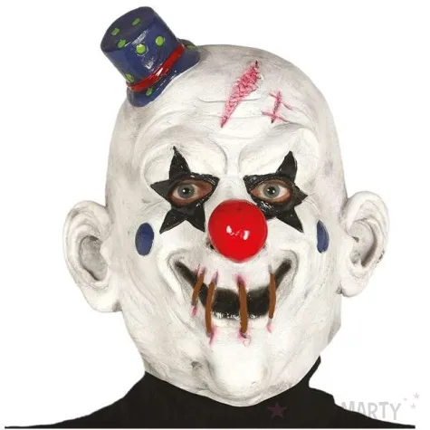 maska klaun z cyrku widmo lateksowa guirca