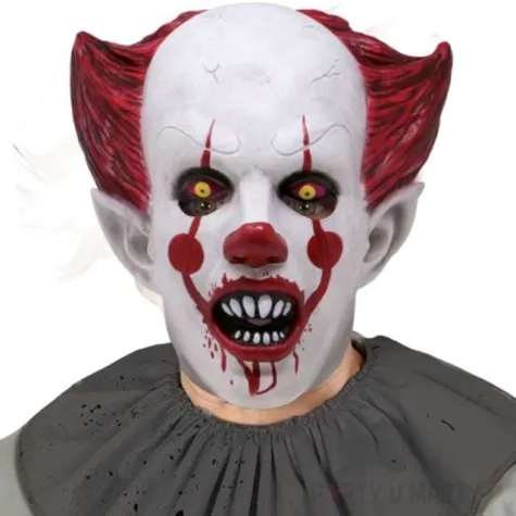 maska klaun zabojczy lateksowa guirca