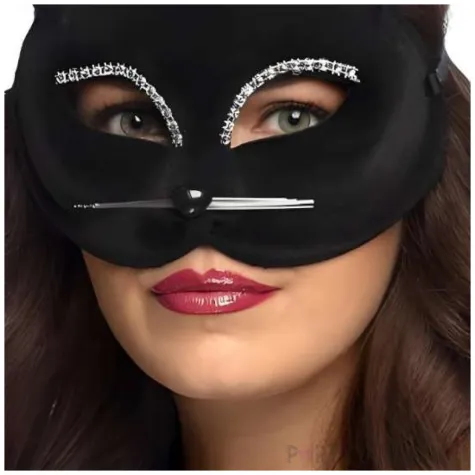 maska kocica czarny boland