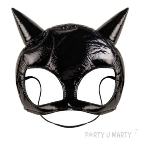 maska kot czarny carnival toys rozm uniw