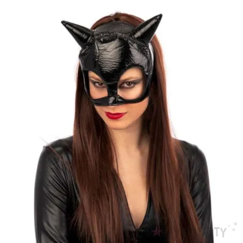 maska kot czarny carnival toys rozm uniw