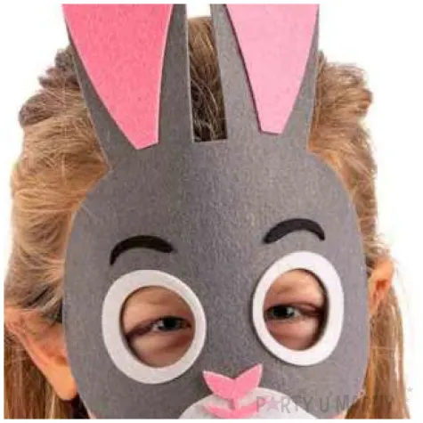 maska krolik filcowa carnival toys